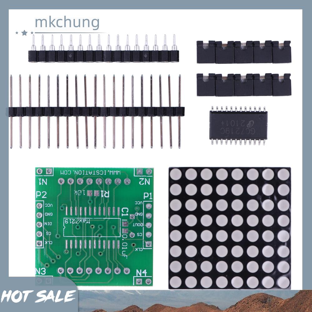 Mô-đun Điều Khiển Pici / microwire mcu max7219 led dot matrix diy