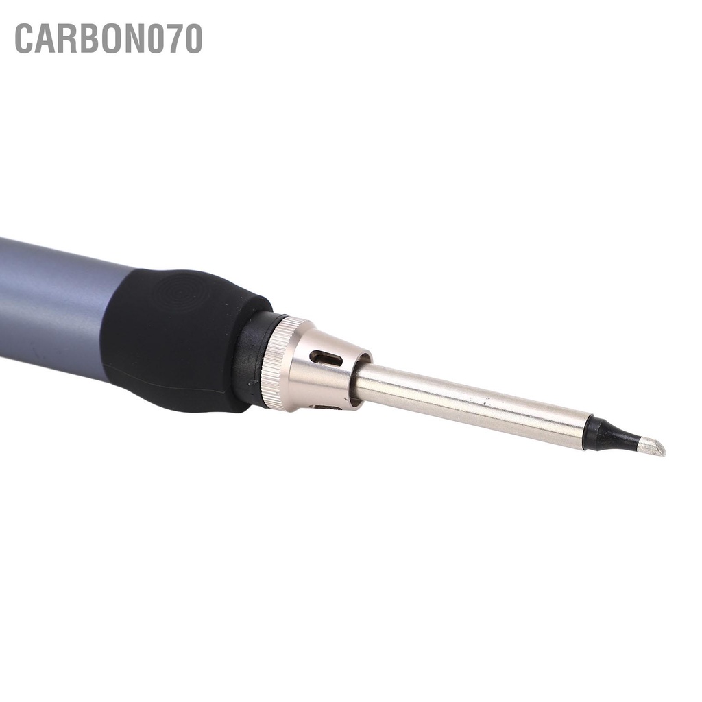 Carbon070 Bộ Mỏ Hàn Điện Màn Hình Hiển Thị Kỹ Thuật Số Nhiệt Độ Có Thể Điều Chỉnh Làm Nóng Nhanh Mini DC9‑24V