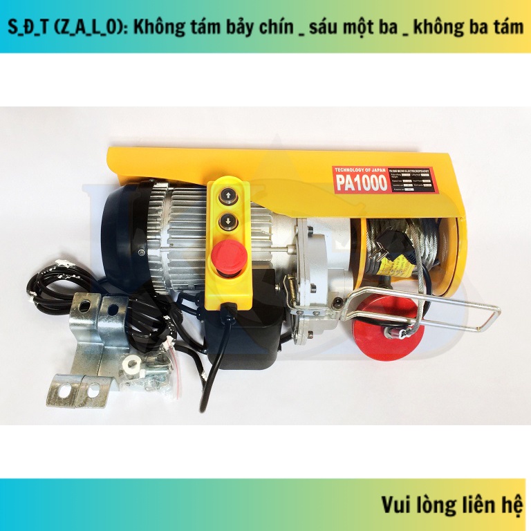 Phụ kiện tời điện PA - Moto tời PA1000, vỏ tời (20)