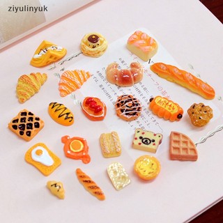 Ziyulinyuk set 3 bánh mì giả trang trí nhà búp bê