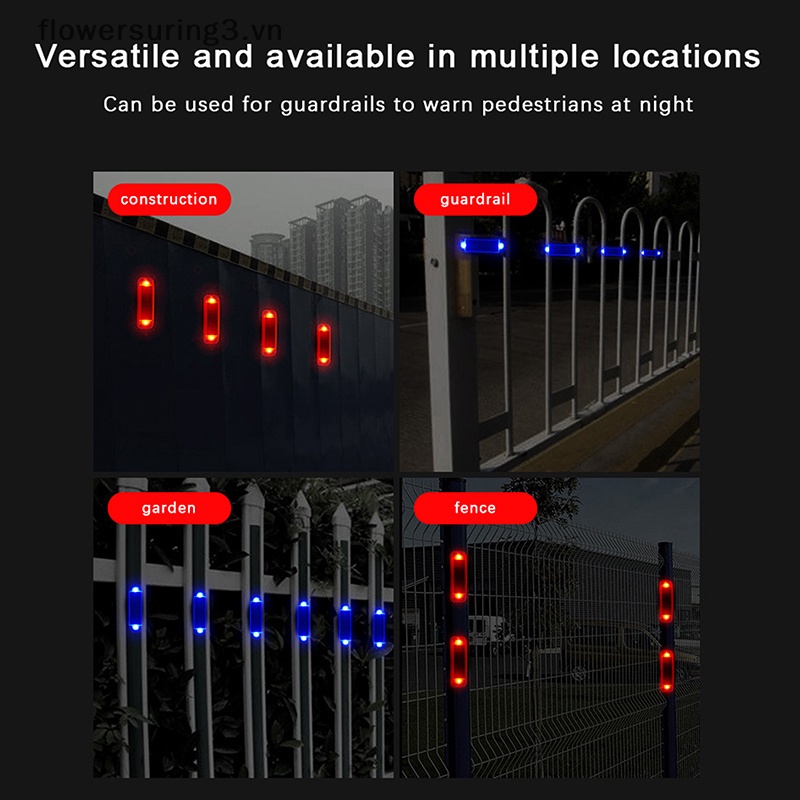 # Hot # Đèn led mini Cảnh Báo Ban Đêm Không Dây Sử Dụng Năng Lượng Mặt Trời Chống Trộm