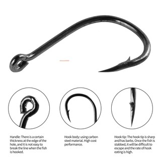 Set 100 Lưỡi Câu Cá Bằng Thép Carbon