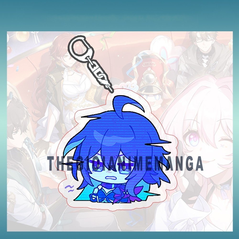 Móc khóa HONKAI IMPACT STAR RAIL ver CẢM XÚC M2 in hình game chibi anime mica trong acrylic xinh xắn