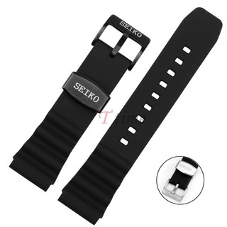 Dây đeo đồng hồ bằng silicone cao su chống thấm nước 22mm 20mm 20mm cho seiko