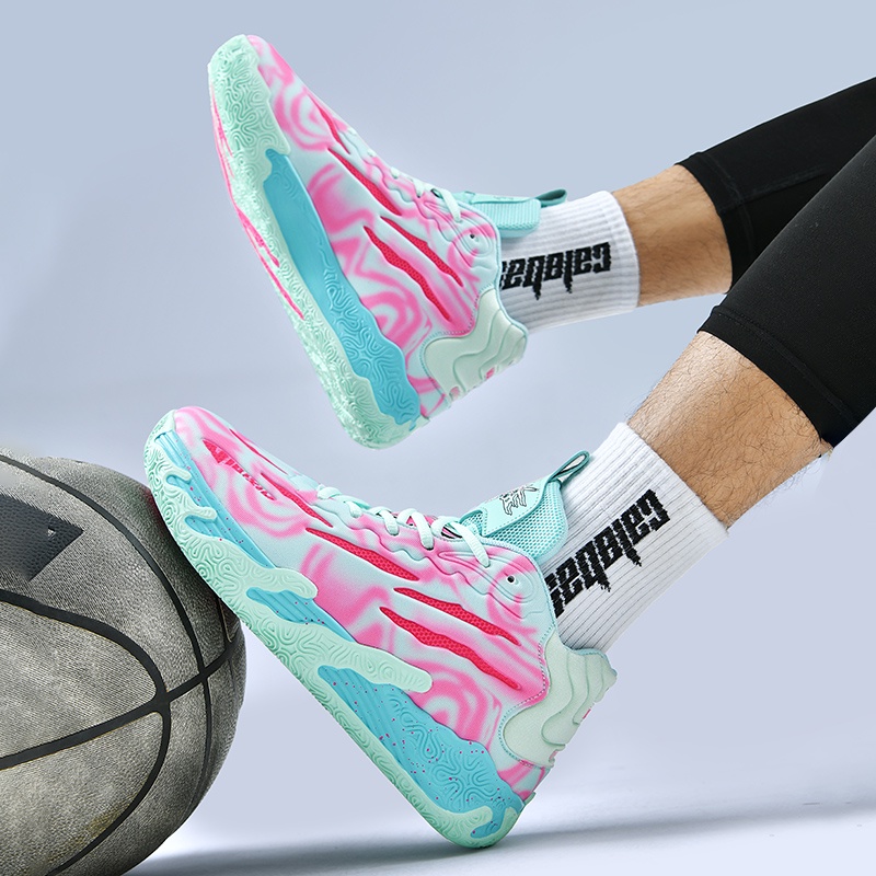 MB.01 Basketball Shoes Giày bóng rổ cho nam và nữ Bóng rổ Giày trò chơi chuyên nghiệp Chống trượt và chống mài mòn size：35-45
