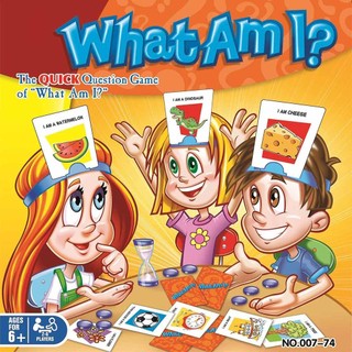 The Quick Question Game of What Am I Family Party Board Game Toys for Boys Girls Kids