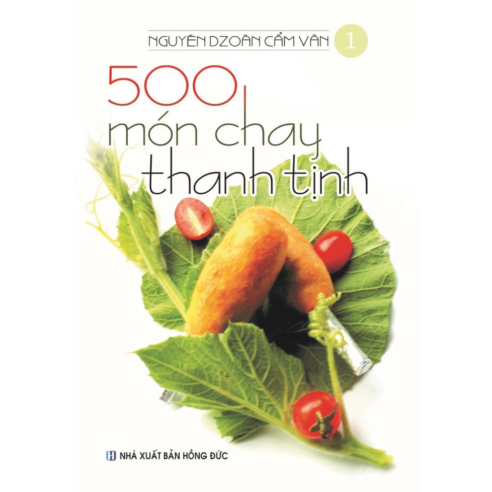 Sách- 500 món chay thanh tịnh tập 1 -AL