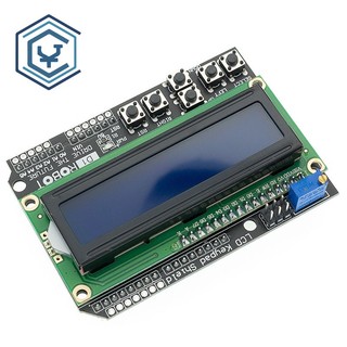 1 Màn Hình lcd 1602 Cho arduino atmega328 atmega2560 raspberry pi uno blue shield shield shield lcd lcd1602