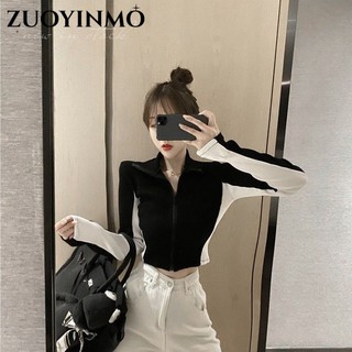 ZUOYINMO áo phông áo thun nữ croptop baby tee thời trang Dễ thương Trendy Vintage WTX23909IC 52Z231228