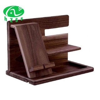 Giá Đỡ Điện Thoại / Ví / Đồng Hồ Để Bàn Bằng Gỗ
