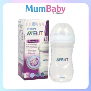 Bình sữa cho bé Avent Natura cổ rộng cao cấp chính hãng - MumBaby - Bình sữa Cho Trẻ 0 đến 9 tháng