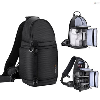 Túi đeo máy ảnh K&F CONCEPT Túi đựng máy ảnh chống sốc Túi đựng máy ảnh dung tích 10L dành cho máy ảnh DSLR/SLR/Vỏ máy ảnh không gương lật có ngăn chia có thể tháo rời