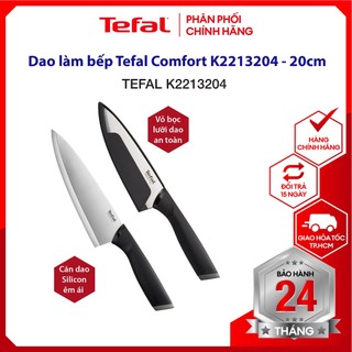 Bộ dao, bộ dao làm bếp cao cấp tefal comfort k221s244 15cm và 12cm, giao hỏa tốc 2h hcm