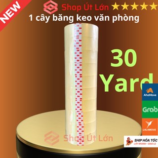  Băng keo trong văn phòng loại nhỏ 1 cây 10 cuộn rộng 1.8cm 30yard 