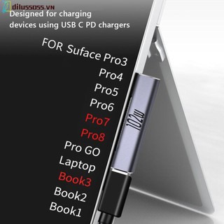 Bộ Chuyển Đổi Sạc Nhanh Cho Microsoft Surface Sang Type C PD