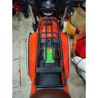Baga giữa 10li cho xe Yamaha PG-1 inox hoặc sơn đen, gắn đươc móc treo đồ 2 bên VINAXE