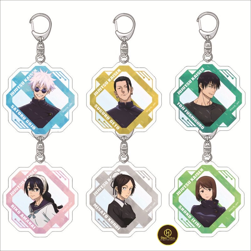 Móc khoá Jujutsu Kaisen Season 2 Anime Keychain Women Geto Suguru Gojo Satoru Acrylic_micamica