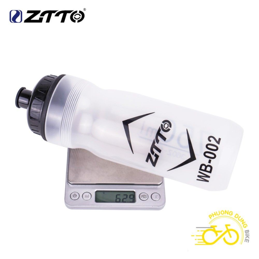 Bình nước xe đạp nhựa  ZiTTO WB-002 750ml