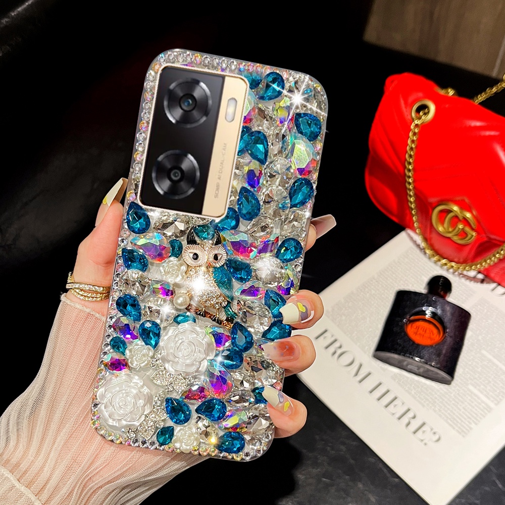 Ốp Điện Thoại Hình Hoa 3d Cho oppo a98 a78 5g a77s a58 a17 a17k a57 2022 a78 5g a96 a76 a95 a55 a95 a74 5g a54