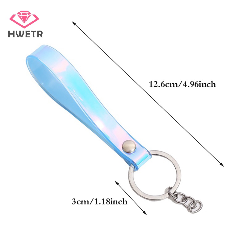 Móc Chìa Khóa Xe Hơi Bằng Cao Su pvc Dẻo Màu laser Dễ Thương Sáng Tạo Mới