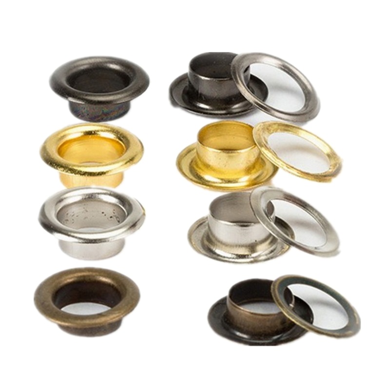 Set 100 Khoen 4 Màu 12mm Chuyên Dụng Cho Sửa Chữa Rèm Vải / Da / Vải