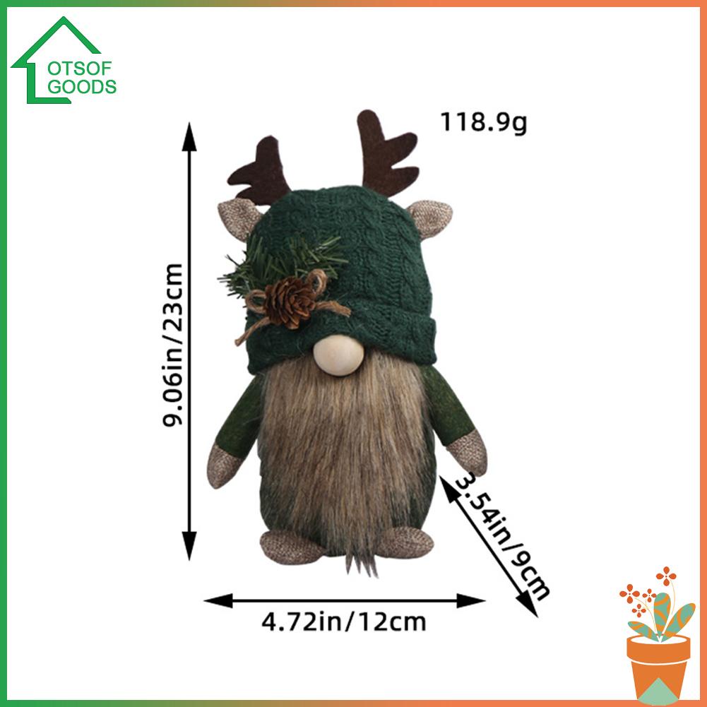 ✿ Túi Xách Nhiều Ngăn Tiện Dụng Thời Trang ✿ Sừng Hươu Đan Len Trang Trí Bàn Làm Việc Cho Dịp Giáng Sinh Năm Mới