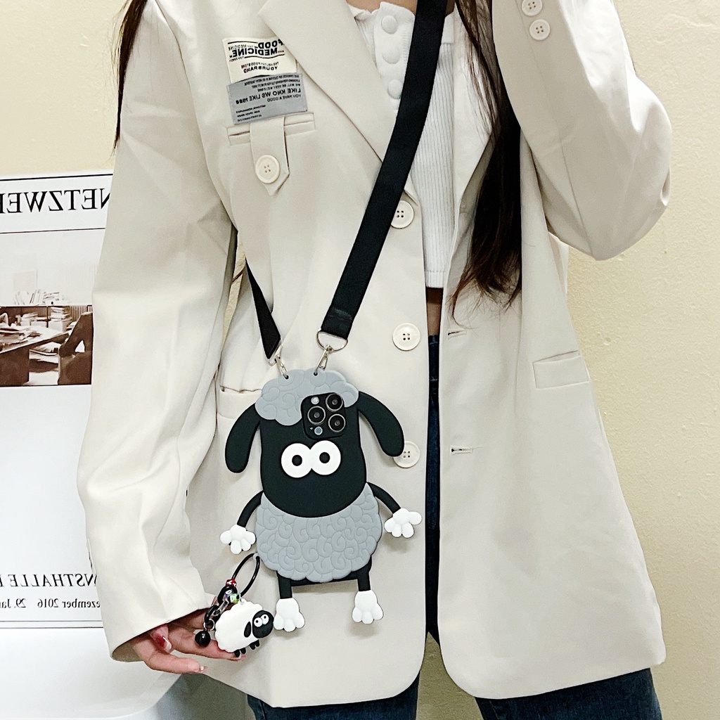 Ốp Điện Thoại Silicon Hình Chú Dê Cho samsung 20u s20fe s21fe s20u s21u s22u s23u s8 s9 s10 s20 s21 s22 s23 plus note20 20u