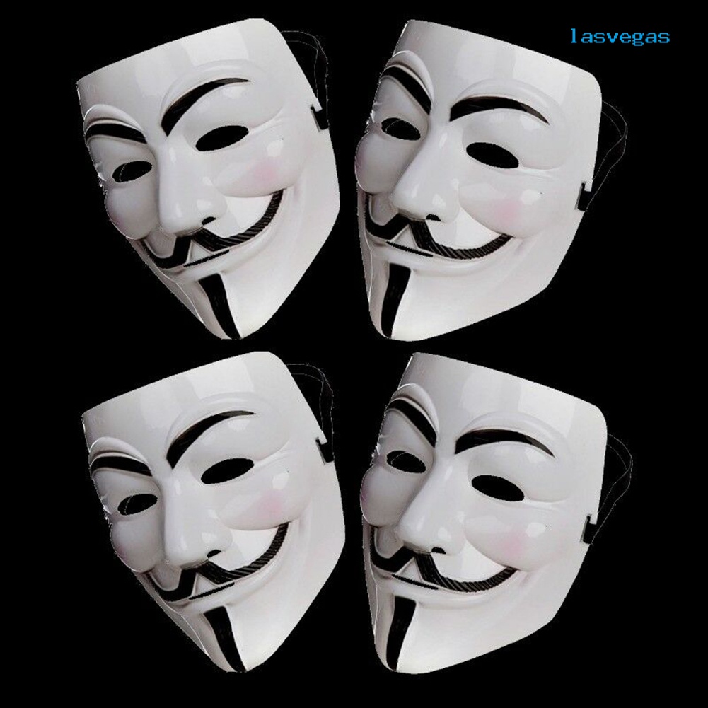 LPH Anonymous Hacker V cho Vendetta Master Face Mask Fancy Dress Đạo cụ Halloween