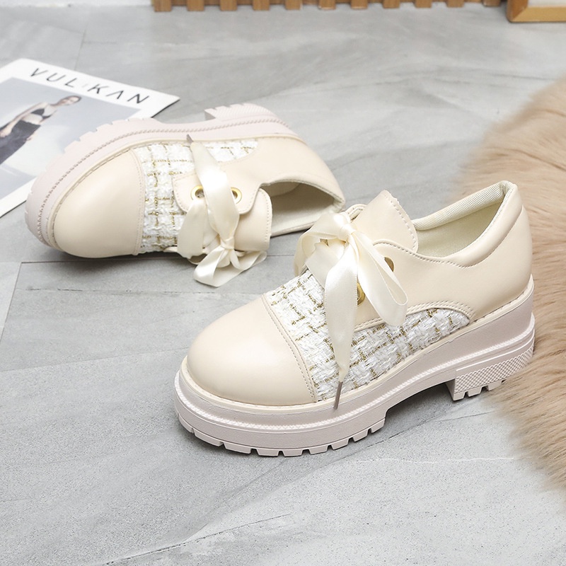 Giày Lười Da Đế Dày Thời Trang Dành Cho Nữ