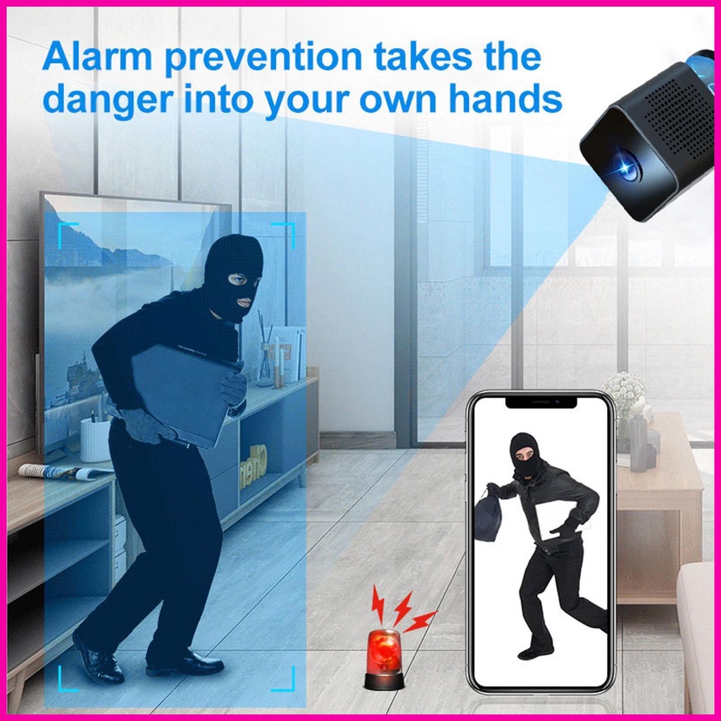 Camera An Ninh Không Dây 1080p hd Kết Nối wifi Có Tầm Nhìn Ban Đêm Và Phát Hiện Chuyển Động Trong Nhà Ngoài Trời