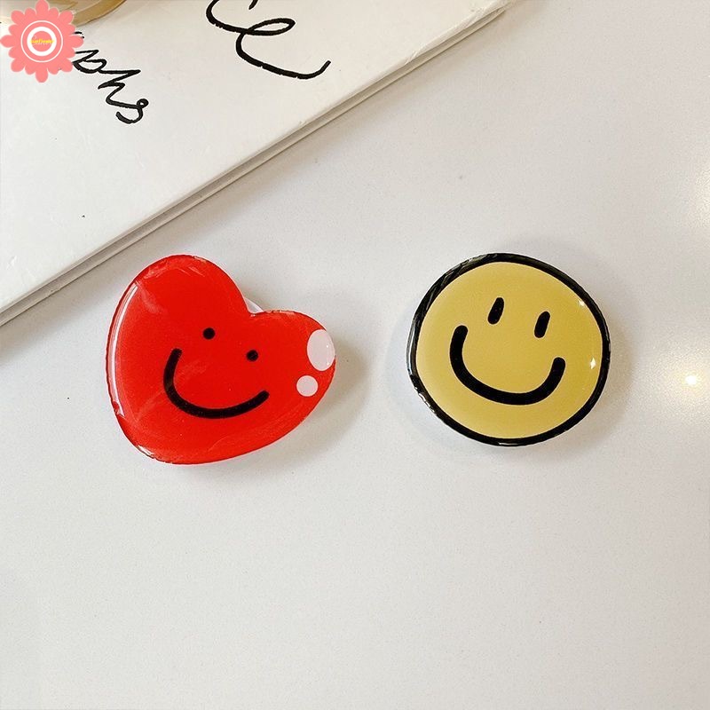 Dễ Thương Nhẫn Đỡ Điện Thoại Hình Trái Tim / Hoa Hướng Dương Cười Xinh Xắn