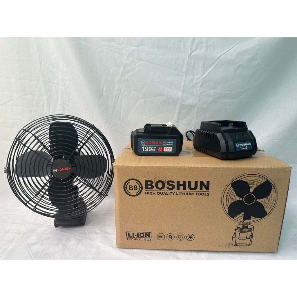 Quạt chạy pin makita 8 inch  Quạt tích điện đường kính chân pin phổ thông giá tốt ĐL HÀ NAM