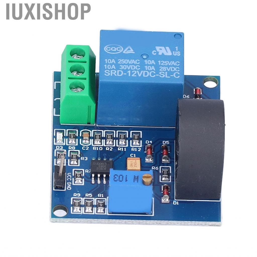 Iuxishop 1 x AC Current Detection  Module 12V Relay Protection Board