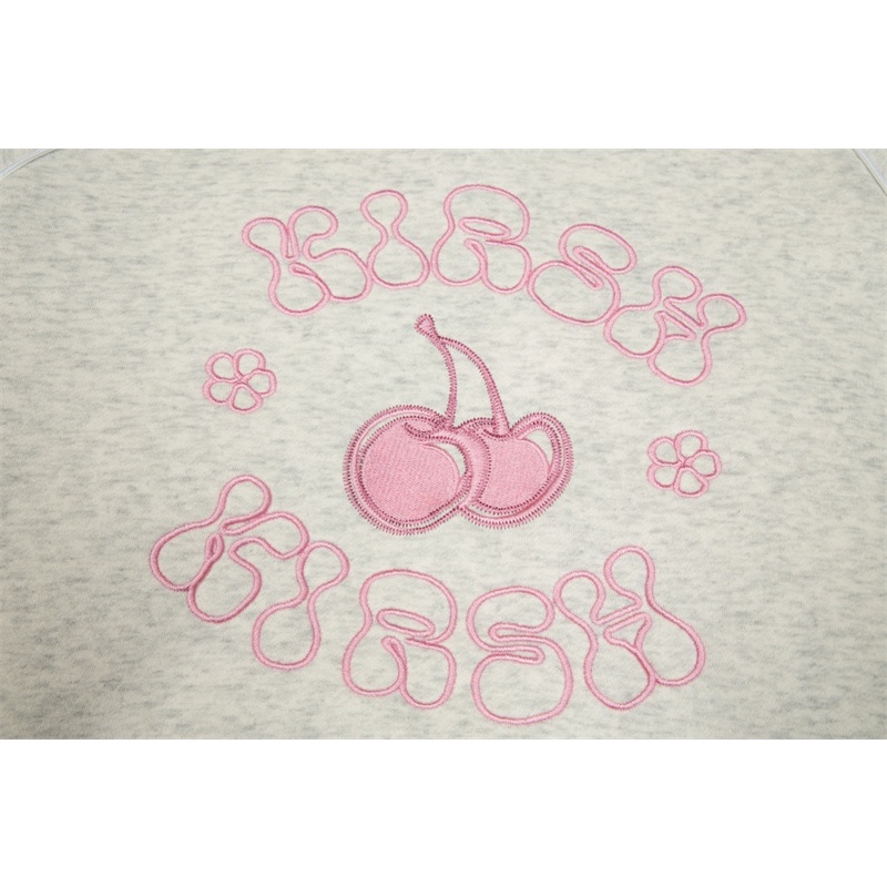 Kirsh-áo Hoodie Lông Cừu Mỏng Thêu Họa Tiết Hoàn Hảo Cần Thiết Cho Du Lịch Hàng Ngày Cho Nam Và Nữ