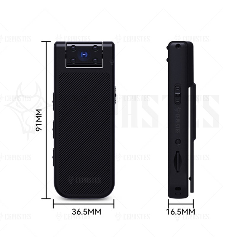 Máy Quay mini full hd 1080p full hd 2023 Có Kẹp Sau Xoay 180 Độ