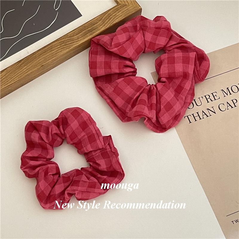 Mocouga Dây Cột Tóc Họa Tiết Trái Cây Màu Sắc Xinh Xắn Cho Nữ