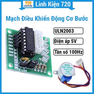 Mạch điều khiển động cơ bước ULN2003 động cơ bước 5V