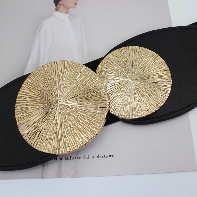 Thắt Lưng Khóa Tròn Co Giãn Thời Trang Dành Cho Nữ