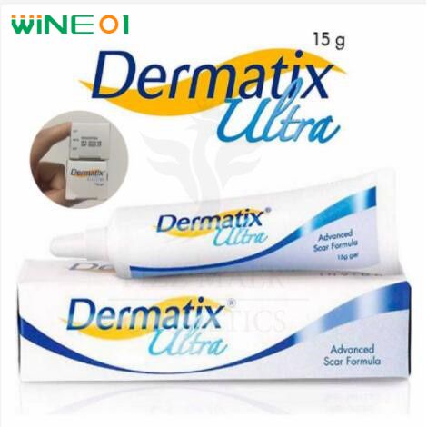 Kem xóa sẹo Dermatix 15g Trị sẹo mụn Điều trị sẹo Loại bỏ vết rạn da Làm mịn da Làm trắng da Trẻ hóa da hiệu quả wine01