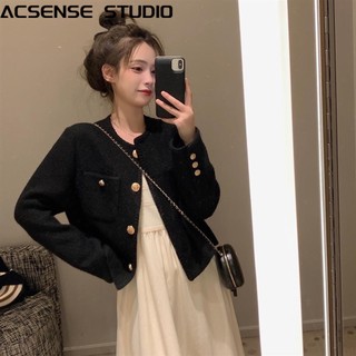 ACSENSE STUDIO áo khoác dù áo khoác bomber Phong cách casual chic unique WJK23915WY37Z230915