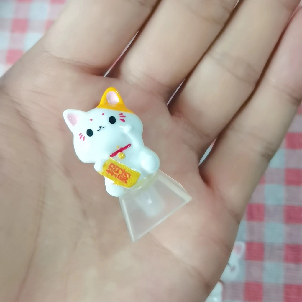 Bàn Phím Cơ Hình Mèo Dễ Thương Cho esc