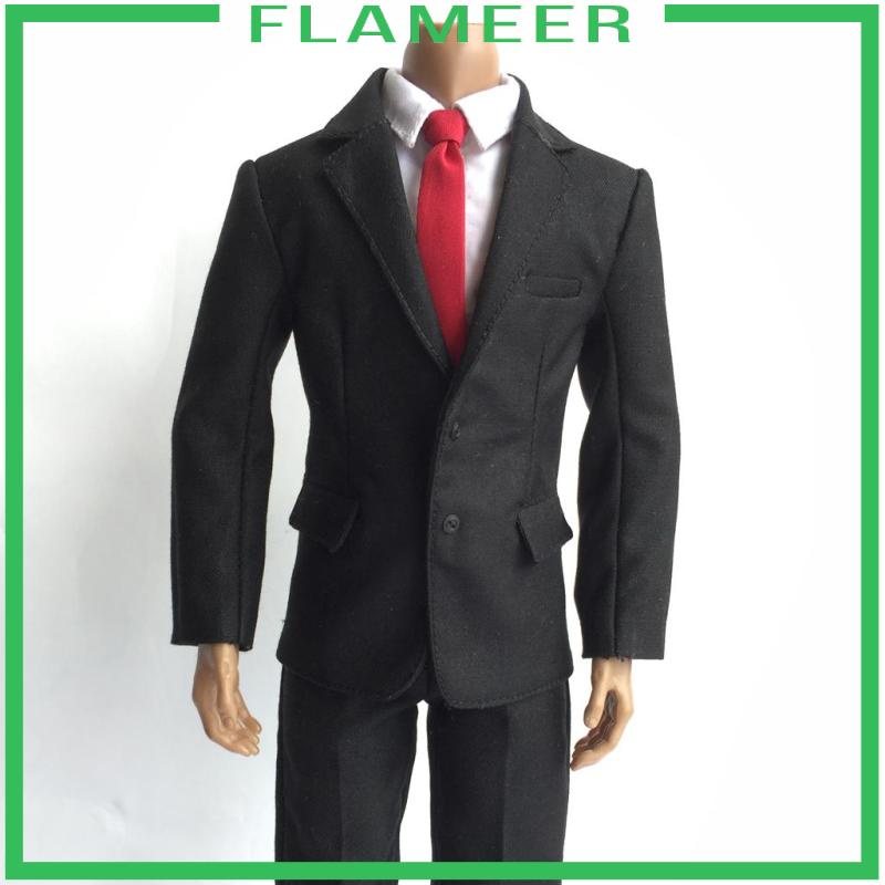 Bộ Trang Phục Màu Xám Dành Cho Mô Hình Nam 12 "Tỷ Lệ 1 / 6