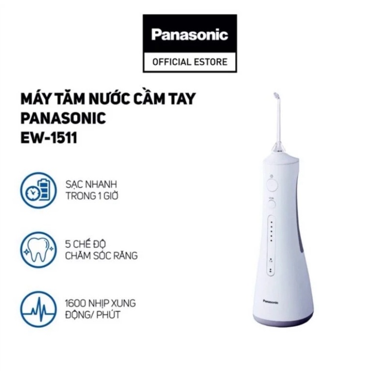 Máy Tăm Nước PANASONIC EW1611/ EW1511 / EW1411 / EW1311 / EW1211, Nhập Đức , Hàng Chính Hãng, BH 12 Tháng, Bephan