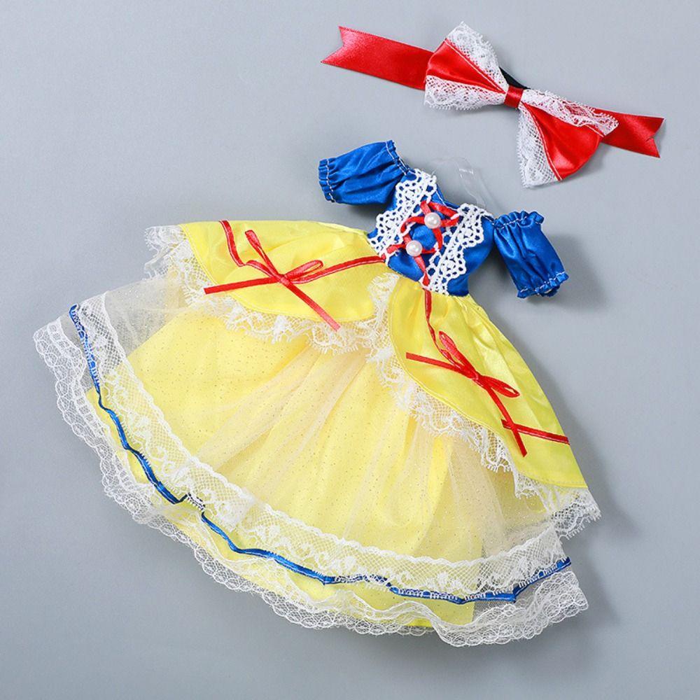 Bộ Đầm Công Chúa Bằng Vải cotton Dễ Thương Cho Búp Bê 11 inch 30cm 11 inch