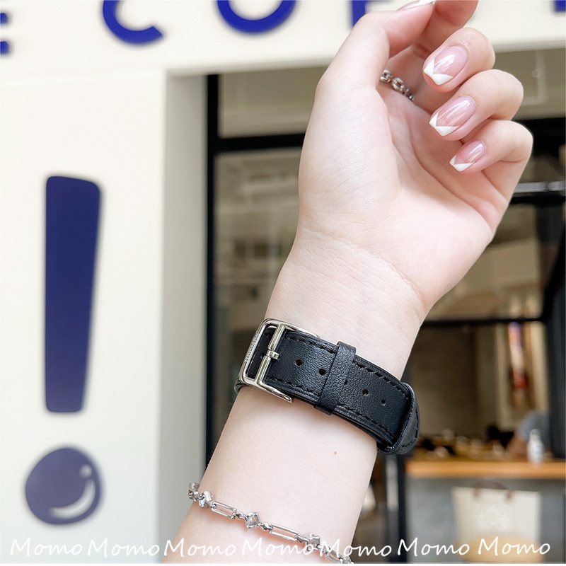 Da Dây Đeo Tay Thay Thế Cho Đồng Hồ apple watch 44mm 45mm 42mm 41mm 40mm 38mm 49mm series 4 5 6 se 7 8 ultra