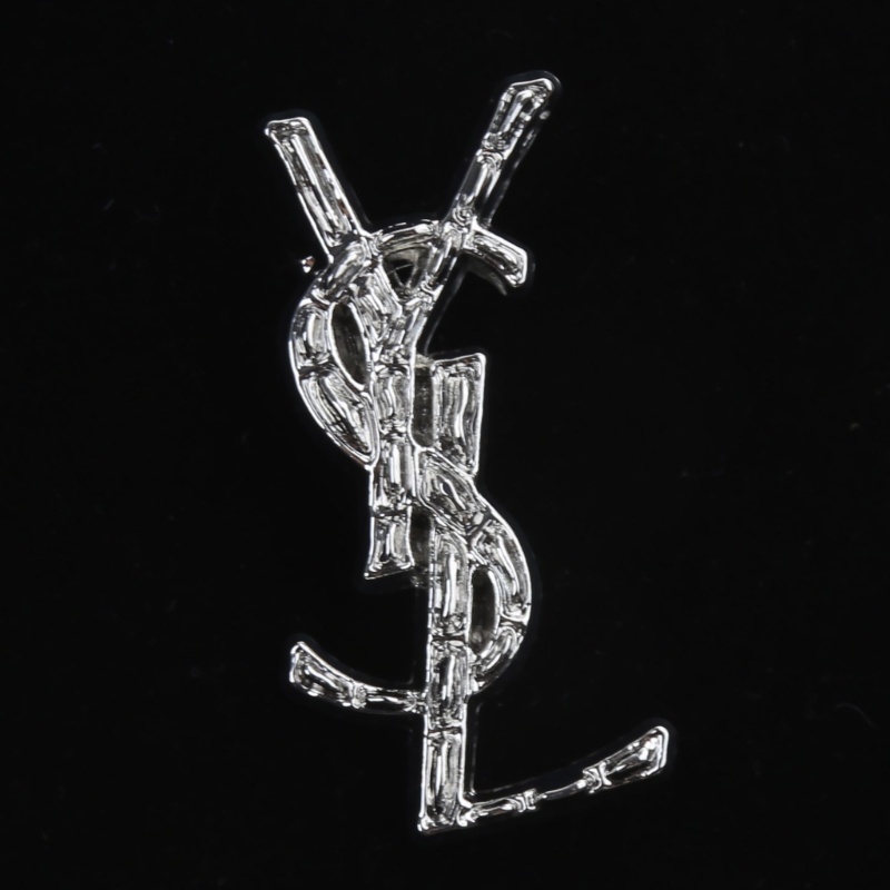 Ghim Cài Áo Kim Loại Hình Chữ s l y Màu Vàng Kim Loại vintage Thời Trang Cho Nữ