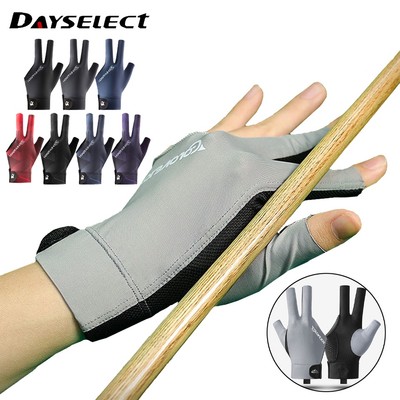 1 Đôi Găng Tay Bi Da Hở 3 Ngón Chống Trượt Thoáng Khí Cho Nam Nữ