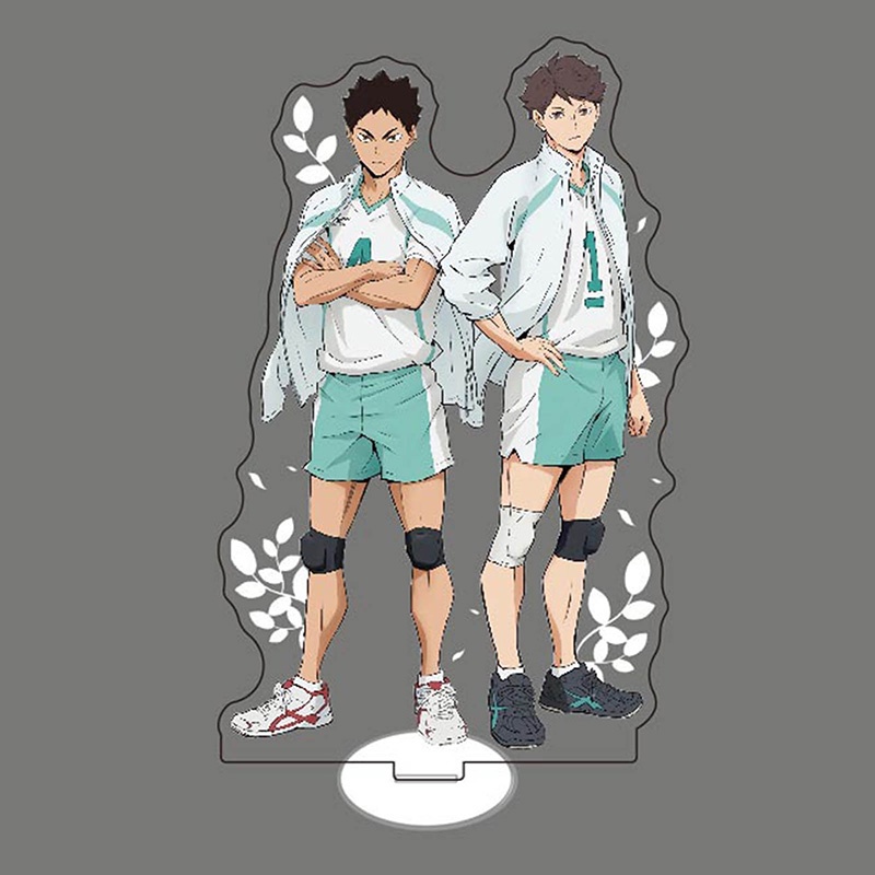 Bài Hát anime haikyuu!!!! Mô Hình Búp Bê Hai Mặt Bằng acrylic