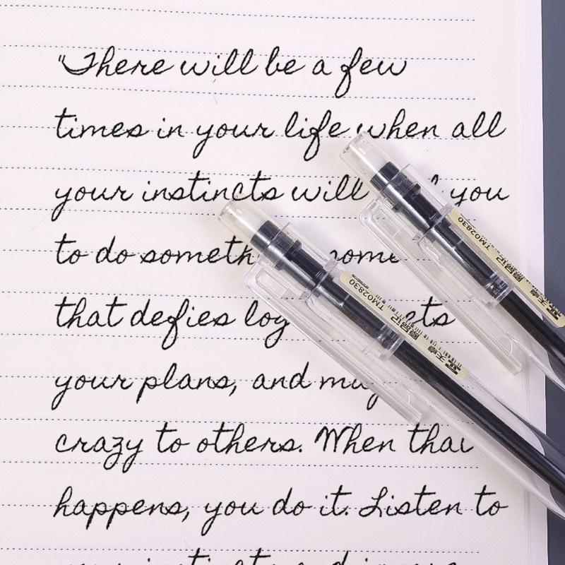 Bút Chì Vẽ / Viết Tự Động Dạng Nhấn Bằng Nhựa / Bút Chì Trong Suốt Tối Giản Cho Học Sinh / Văn Phòng Phẩm Ngẫu Nhiên