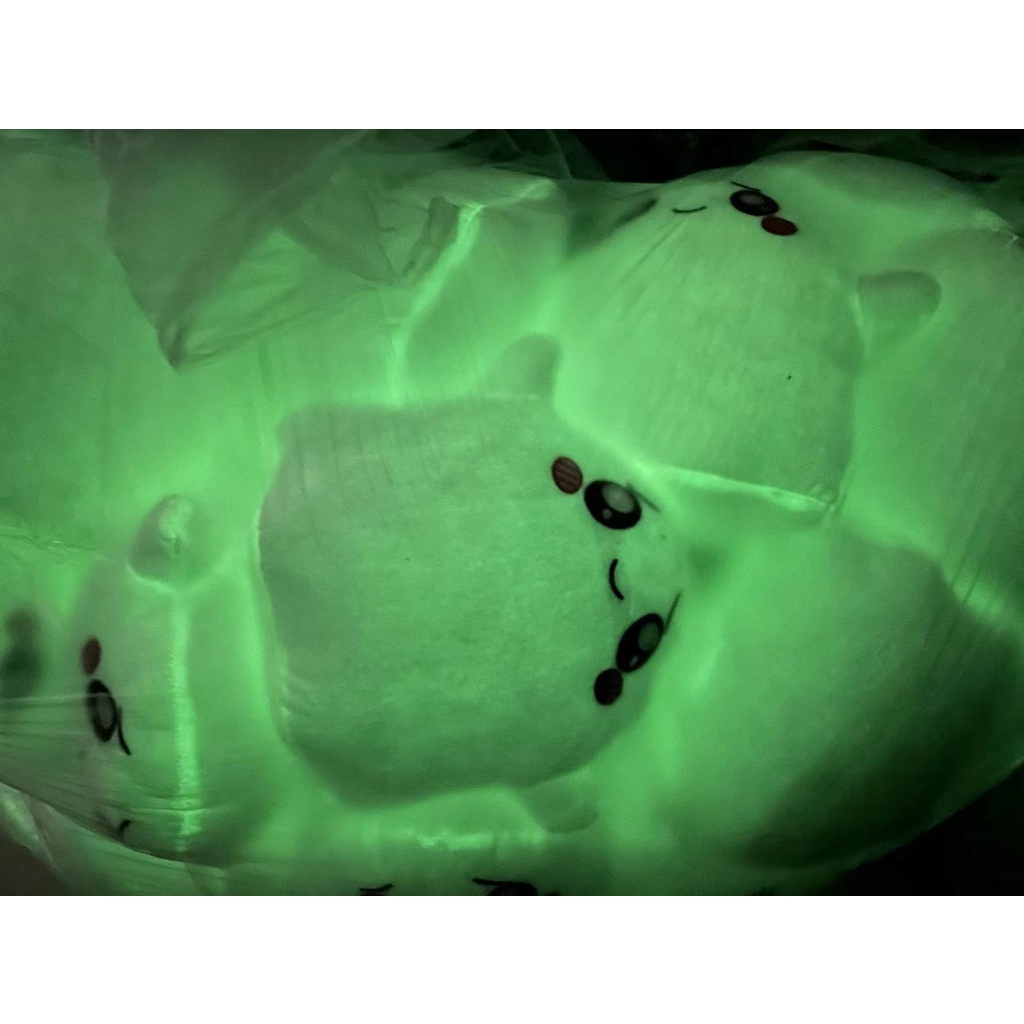 Lankybox Thú Nhồi Bông Hình Ma Phát Sáng Trong Bóng Tối